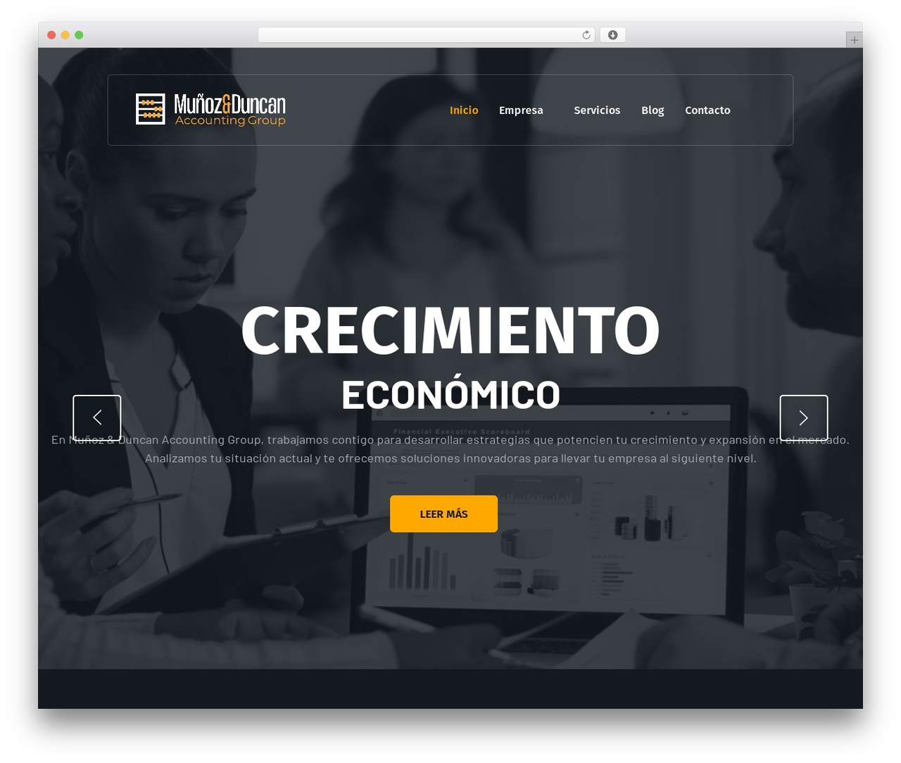 Theme WordPress Envolve - munozduncancontadores.com Theme WordPress Envolve - munozduncancontadores.com