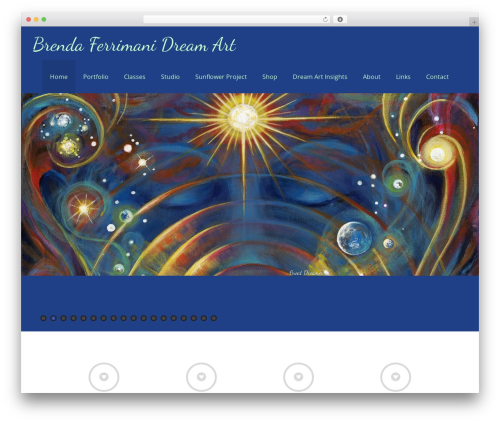 WordPress theme Asteria Lite - brendaferrimanidreamart.com