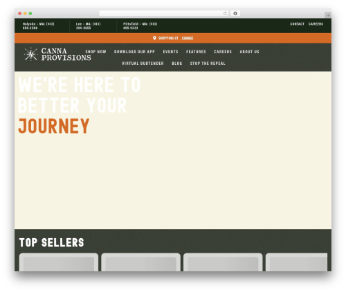 WordPress theme CannaBuilder - cannaprovisions.com