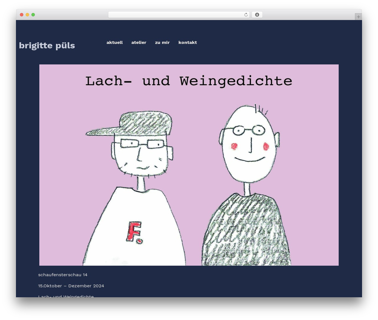 WordPress theme Remake - brigittepuels.de WordPress theme Remake - brigittepuels.de