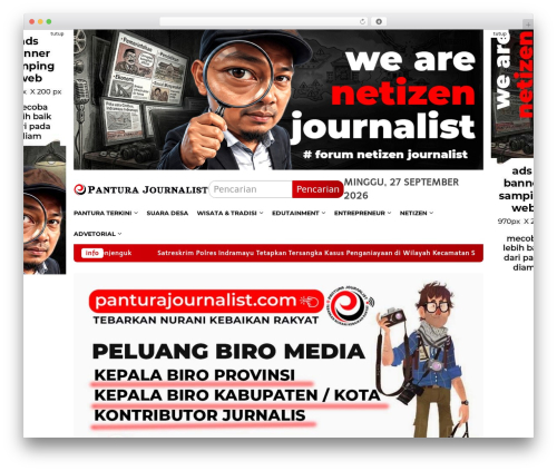 BloggingPro WordPress theme - panturajournalist.com