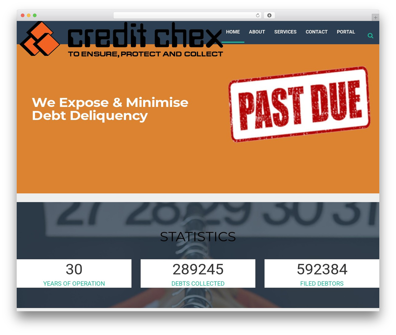 BootFrame WordPress theme - creditchexltd.com