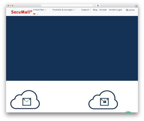 Definity theme WordPress - secumail.de