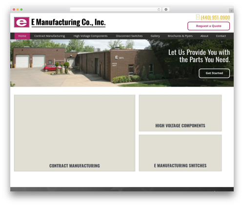 emanufacturing WordPress theme - emanufacturing.com