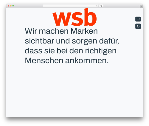 Hello Elementor theme WordPress - wsb-werbeagentur.de