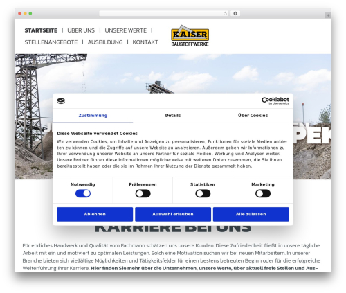 Hello Elementor WordPress theme - karriere-mit-beton.de