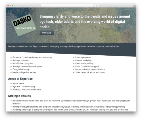 Theme WordPress Beaver Builder Theme - daskocommunications.com