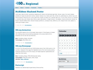Theme WordPress Chamber Theme by Matthew Anderson
