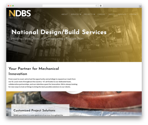 WordPress theme Beaver Builder Theme - nationaldbs.com