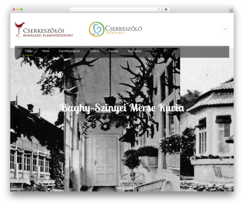 WordPress theme Benxi - cserkeszolokastely.hu