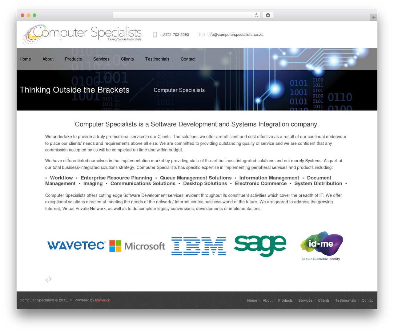 WordPress theme Sidious - computerspecialists.co.za WordPress theme Sidious - computerspecialists.co.za