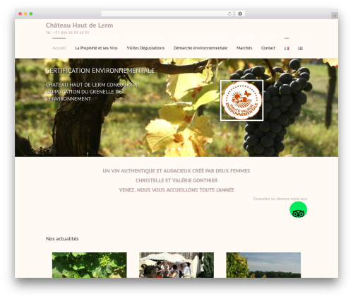 WordPress website theme Concept - haut-de-lerm.fr WordPress website theme Concept - haut-de-lerm.fr