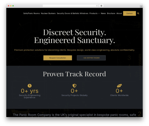 Ultimate cursor WordPress plugin - thepanicroomcompany.com
