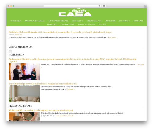 Catalyst best WordPress theme - concept-casa.ro