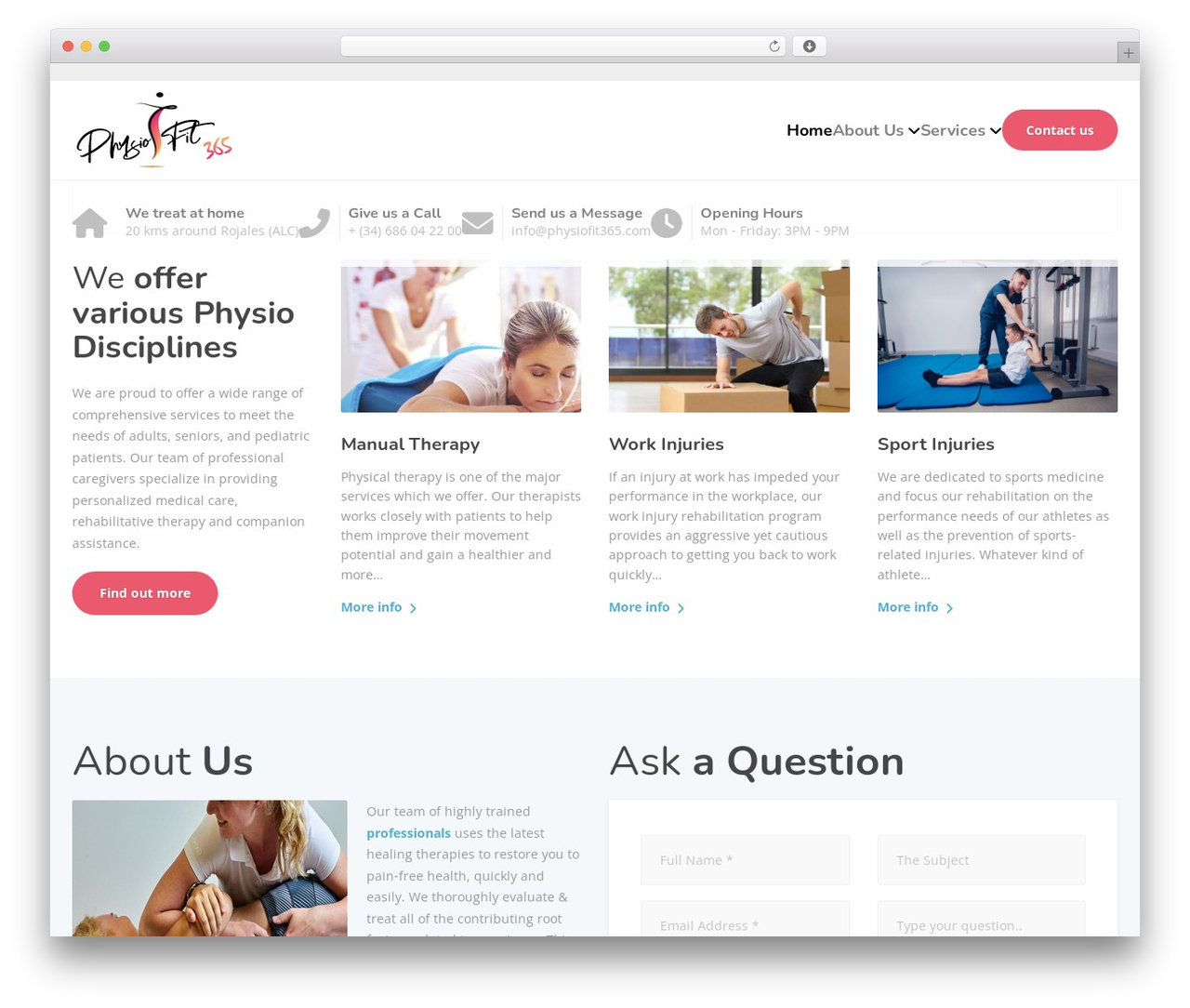 Theme WordPress Physio-qt - physiofit365.com Theme WordPress Physio-qt - physiofit365.com