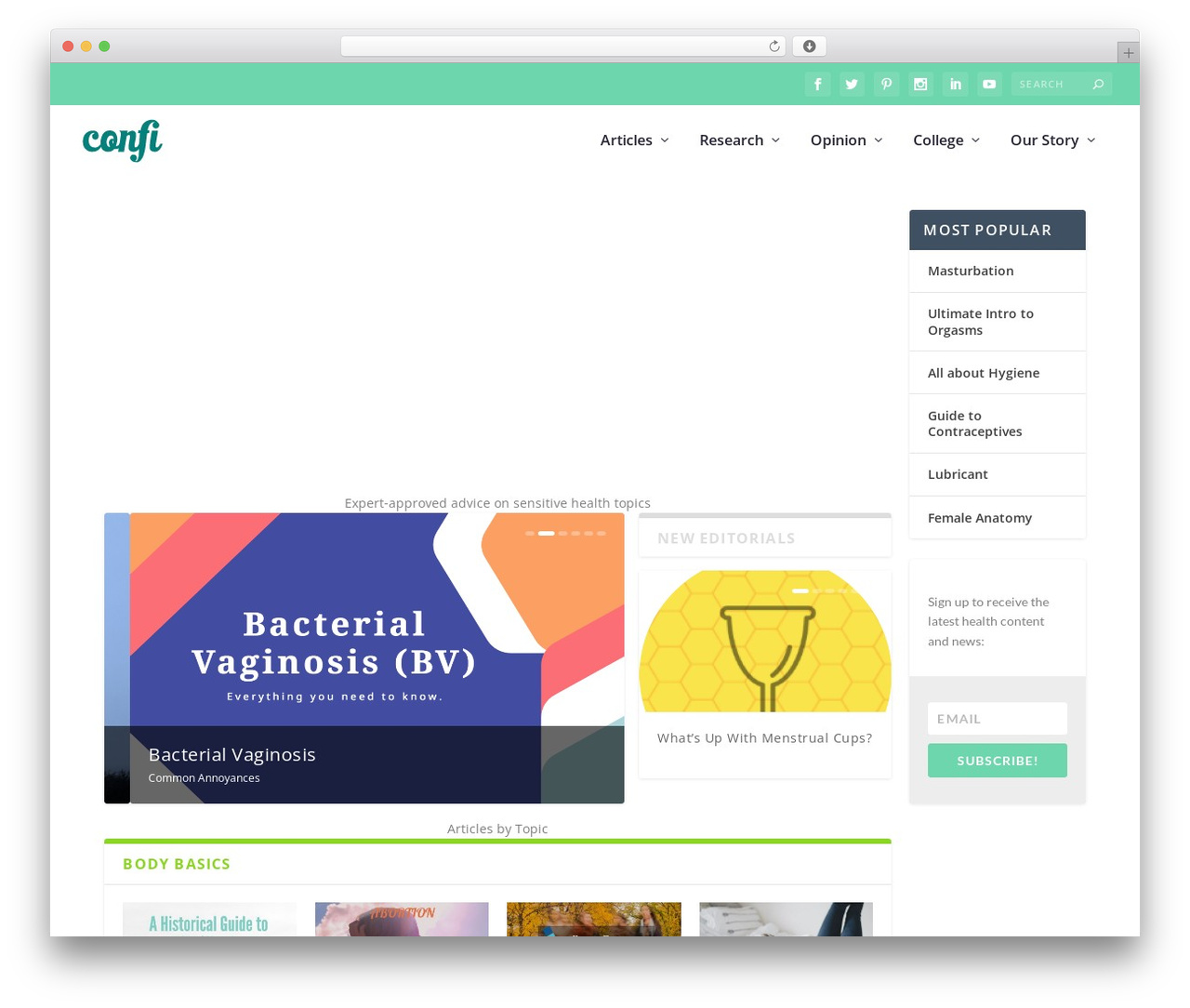 WordPress theme Extra - confi.co WordPress theme Extra - confi.co
