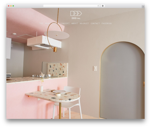 WordPress theme DDD - dddinc.net