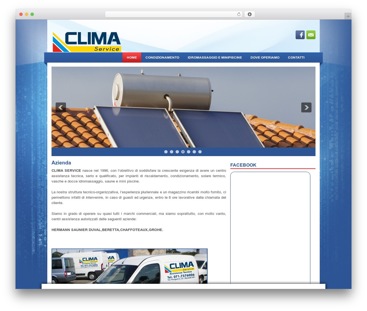 WordPress theme Learner - clima-service.com