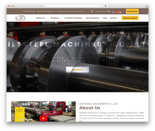 WR Nitro WordPress theme - vietsteel.com