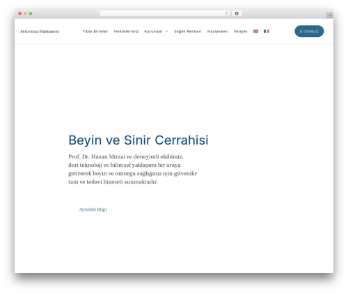 Customizer block cf7 WordPress plugin - www.avicennahastane.com