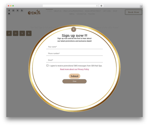Mac menu WordPress plugin - sennailspa.com