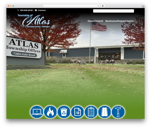 Tiva events calendar WordPress plugin - atlastownship.org