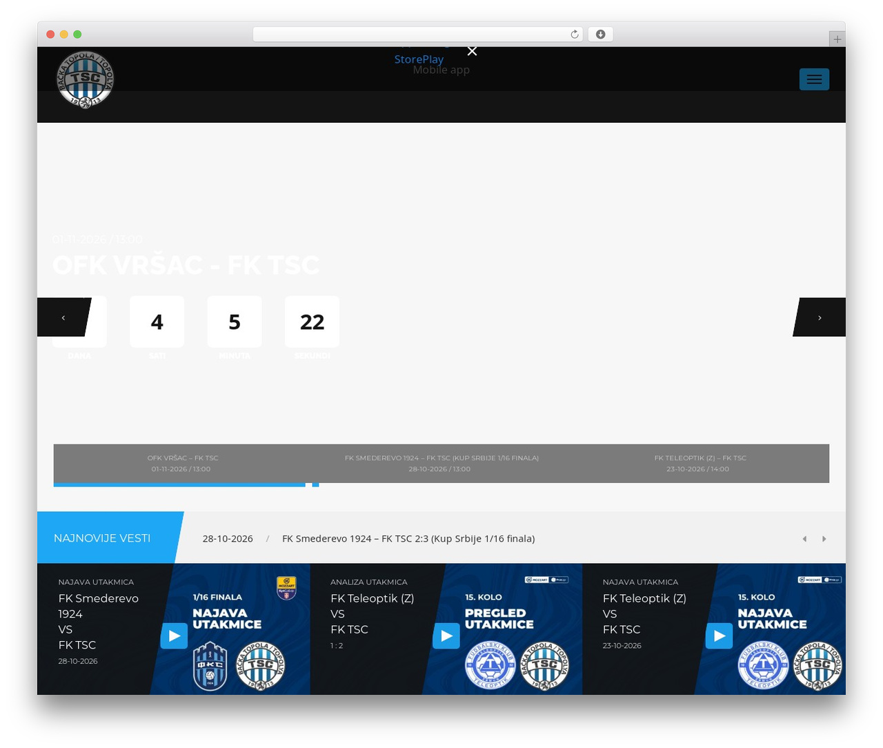 Team theme WordPress - www.fktsc.com