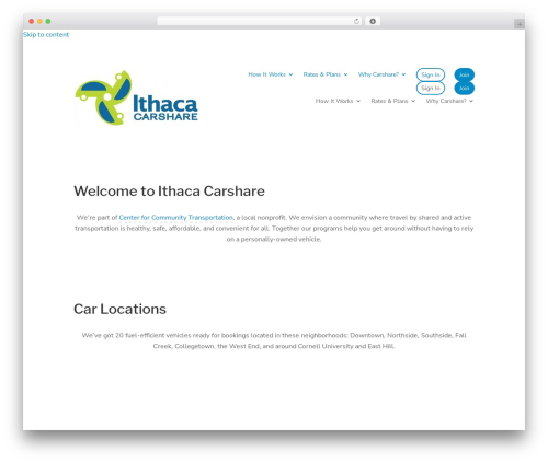 Theme WordPress Divi - ithacacarshare.org