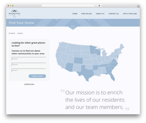 Theme WordPress Riverstone - riverstonemhp.com