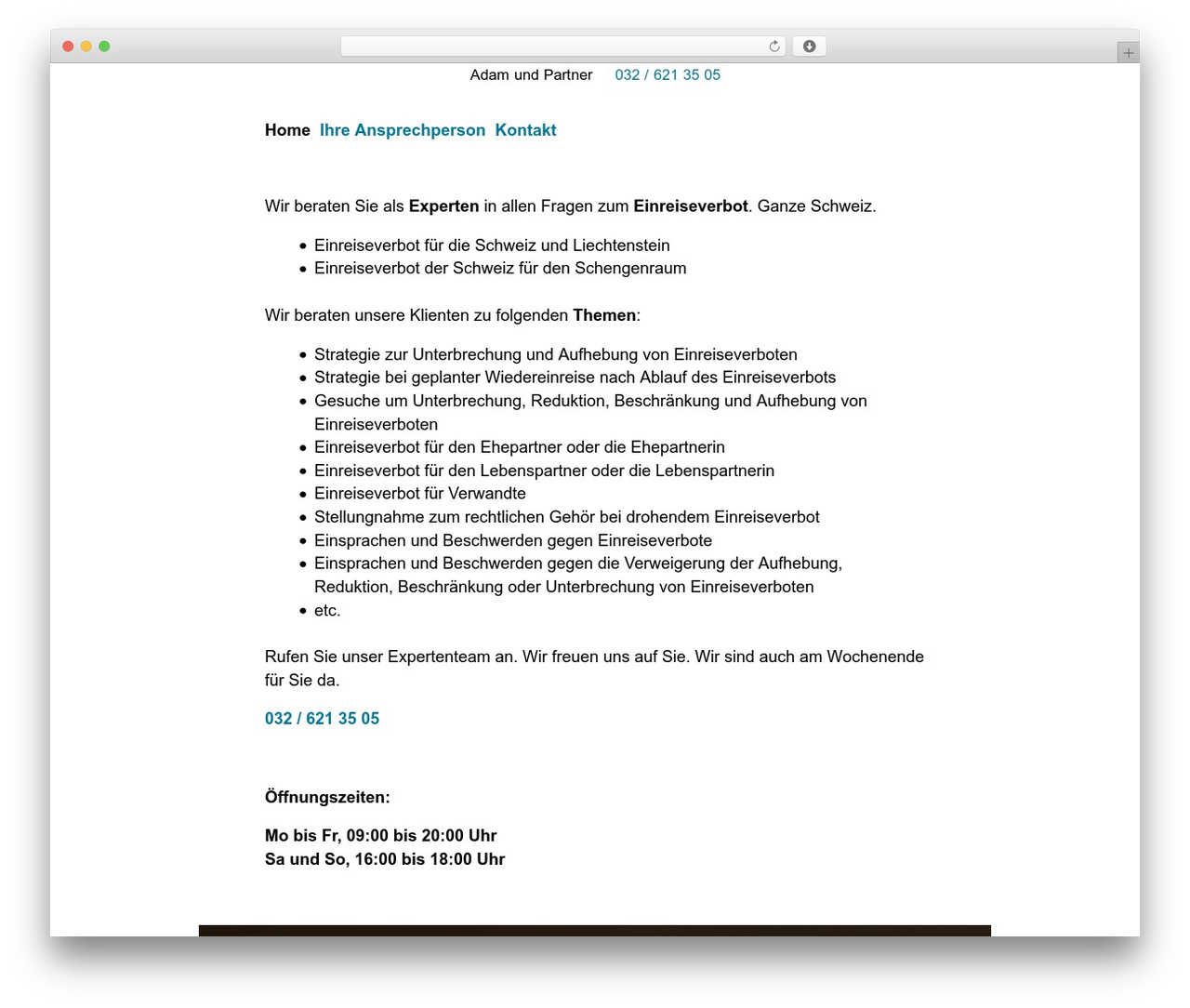 WordPress theme Less - einreiseverbot.ch