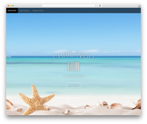 Arcade Basic free WordPress theme - chris4you.com