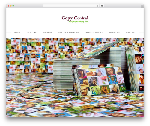 Balanced top WordPress theme - copycentraltc.com
