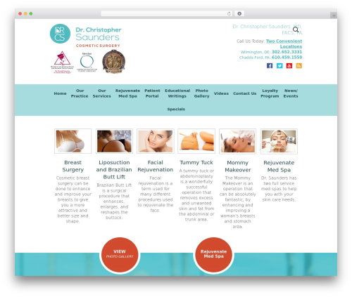 Am dashboard WordPress plugin - chrissaundersmd.com