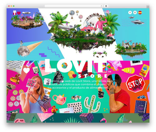 LOVIT WordPress theme - lovitstores.com