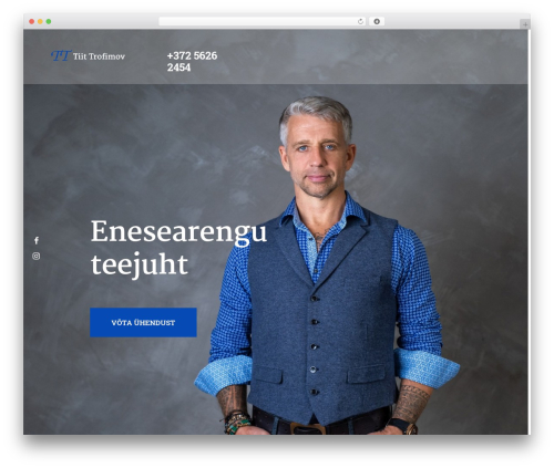 RyanCole theme WordPress - tiittrofimov.ee