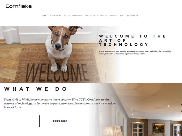 Theme WordPress Cornflake 2016 Theme WordPress Cornflake 2016
