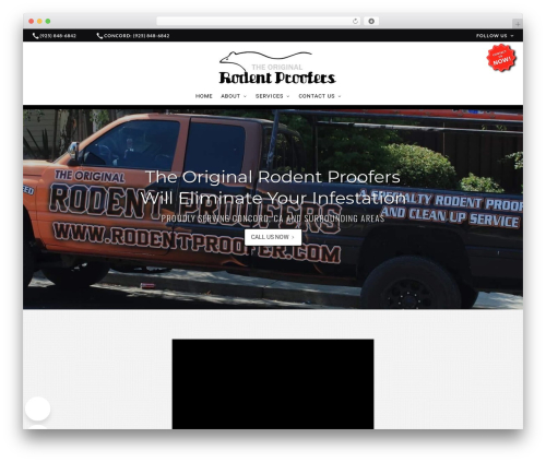 WordPress theme Beacon Theme - rodentproofer.com