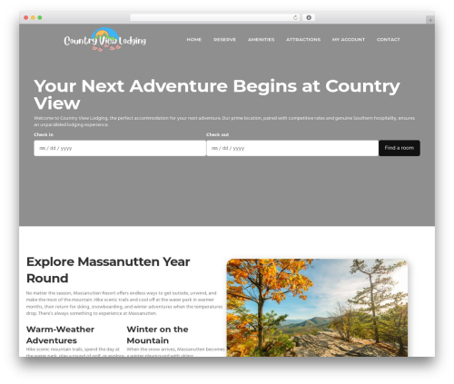 WordPress theme Beaver Builder Theme - countryviewlodging.com