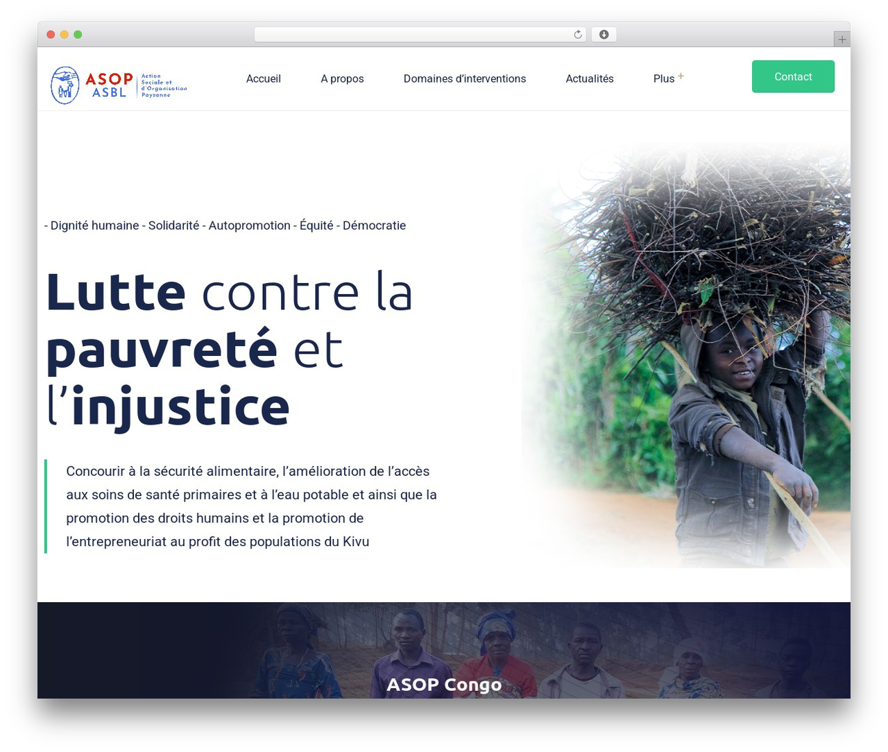 WordPress website theme Appilo - asopcongo.org WordPress website theme Appilo - asopcongo.org
