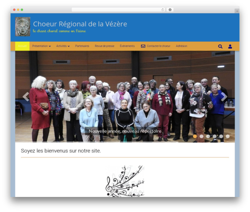 6temflex top WordPress theme - choeur-vezere.org
