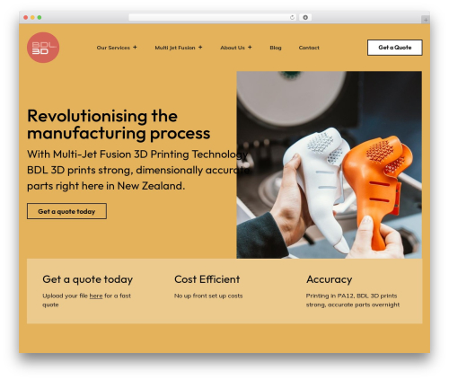 BDL3D WordPress theme - bdl3d.co.nz