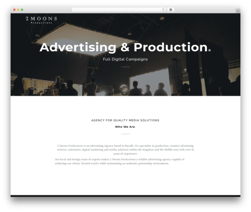 Comet WP WordPress website theme - 2moonsproductions.com