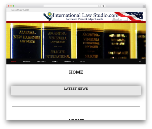 Decree free website theme - internationallawstudio.com