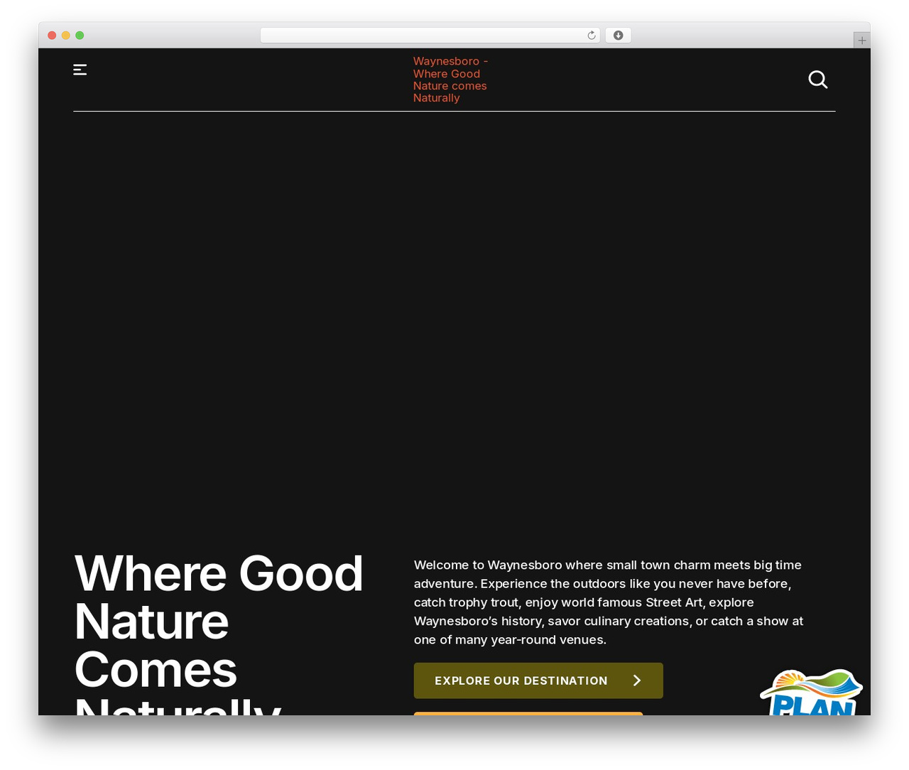 LDResponsive WordPress theme - www.visitwaynesboro.com