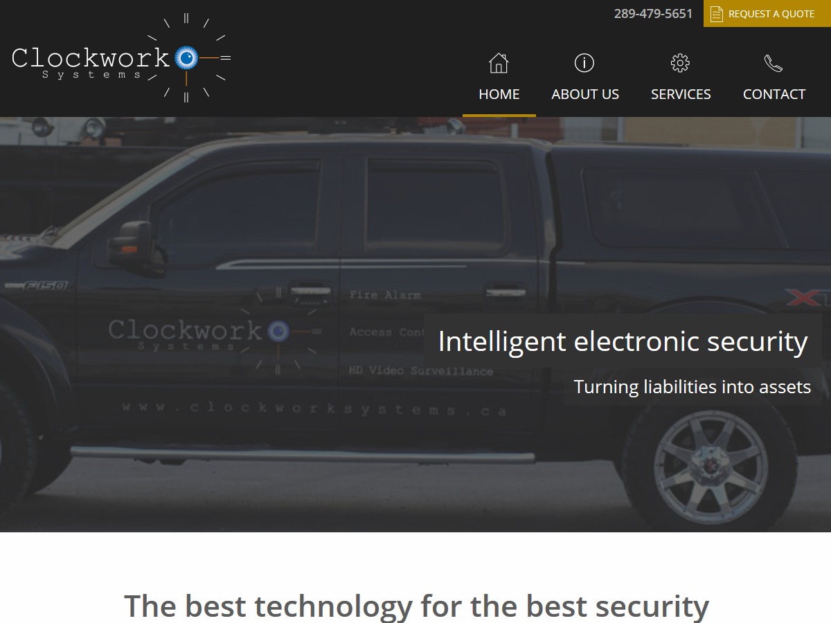 Theme WordPress Clockwork Systems by Future Access