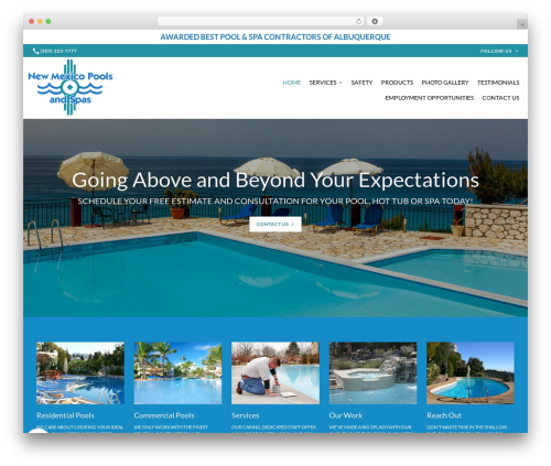 Theme WordPress Beacon Theme - nmpools.com