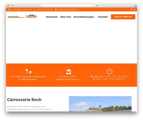 Theme WordPress Hackery - carrosserie-koch.ch