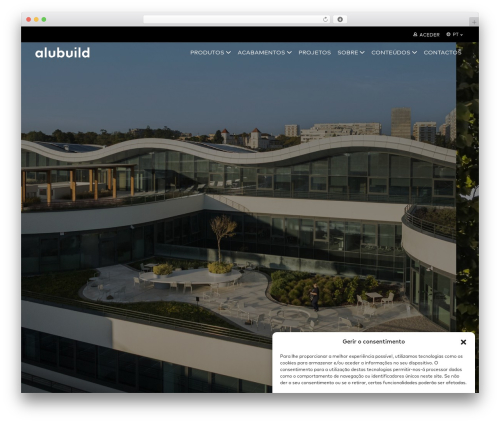 WordPress theme alubuild - alubuild.com