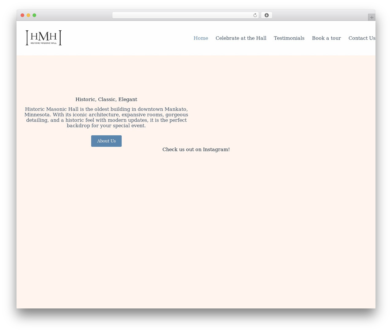 WordPress theme Blocksy - historicmasonichall.com