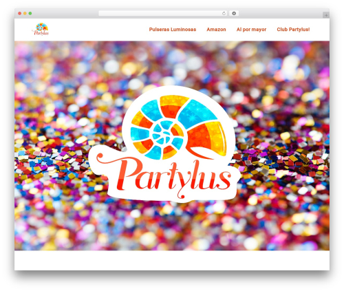 WordPress theme WineMaker - partylus.com